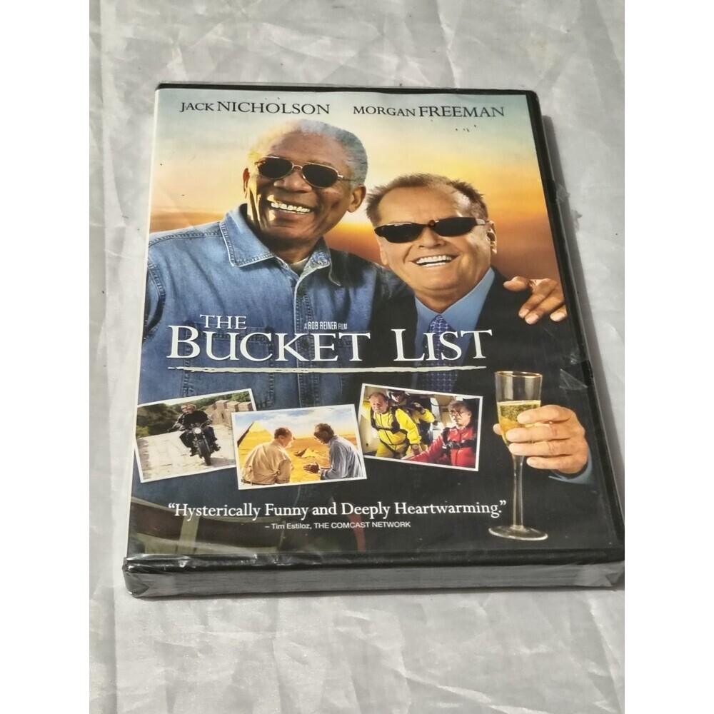 The Bucket List (DVD) w/Morgan Freeman………widescreen……………….BRAND NEW & SEALED!
